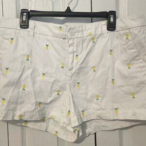 Merona Embroidered Shorts Size 14